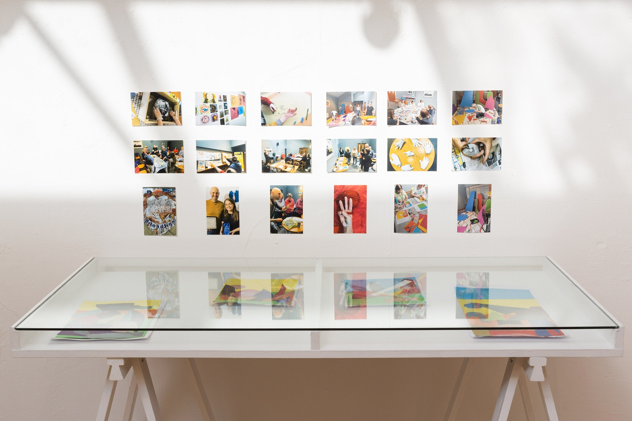 Behind the scenes photos of our Workshops